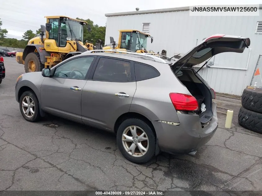 2010 Nissan Rogue Sl VIN: JN8AS5MV5AW125600 Lot: 40439009