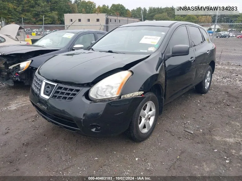 2010 Nissan Rogue S VIN: JN8AS5MV9AW134283 Lot: 40483103