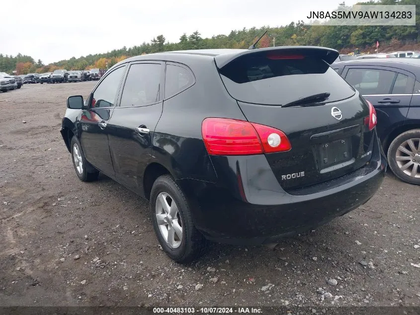 2010 Nissan Rogue S VIN: JN8AS5MV9AW134283 Lot: 40483103