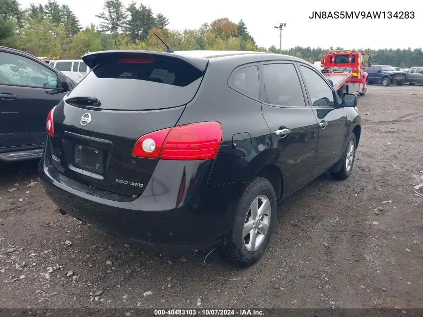 2010 Nissan Rogue S VIN: JN8AS5MV9AW134283 Lot: 40483103