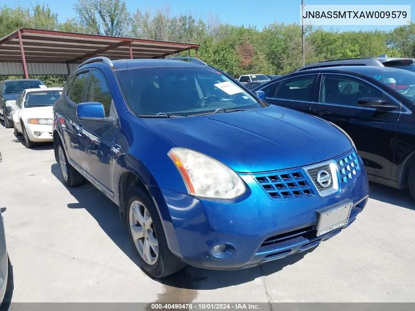 2010 Nissan Rogue Sl VIN: JN8AS5MTXAW009579 Lot: 40490478