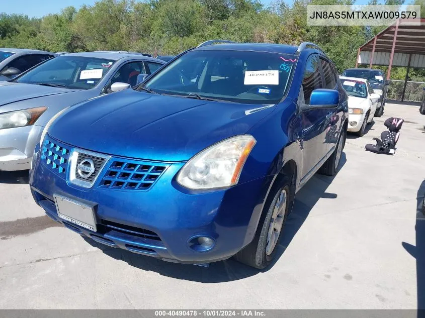 2010 Nissan Rogue Sl VIN: JN8AS5MTXAW009579 Lot: 40490478