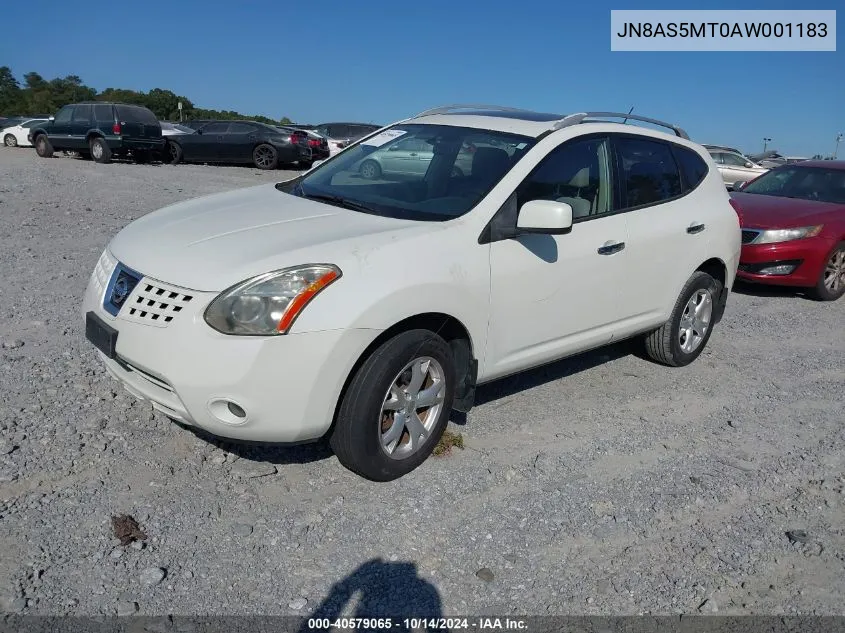 JN8AS5MT0AW001183 2010 Nissan Rogue Sl