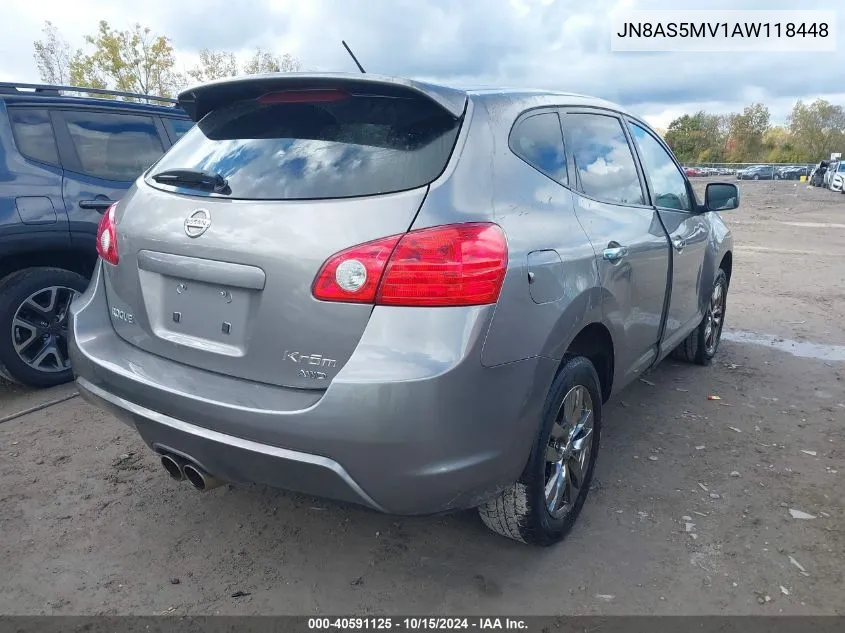 JN8AS5MV1AW118448 2010 Nissan Rogue S Krom Edition