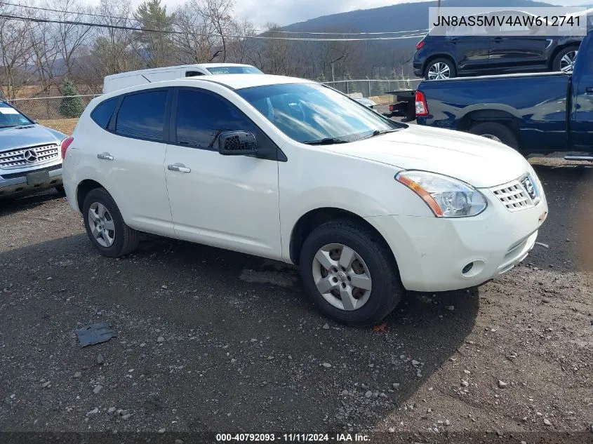 2010 Nissan Rogue S VIN: JN8AS5MV4AW612741 Lot: 40792093