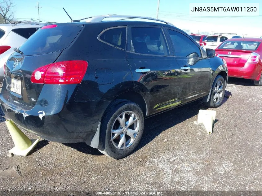 2010 Nissan Rogue Sl VIN: JN8AS5MT6AW011250 Lot: 40828138