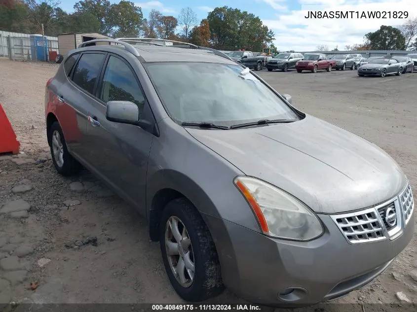 JN8AS5MT1AW021829 2010 Nissan Rogue Sl