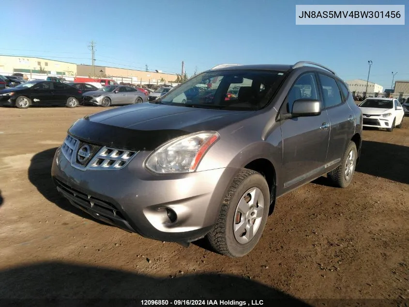 JN8AS5MV4BW301456 2011 Nissan Rogue S/Sv/Krom