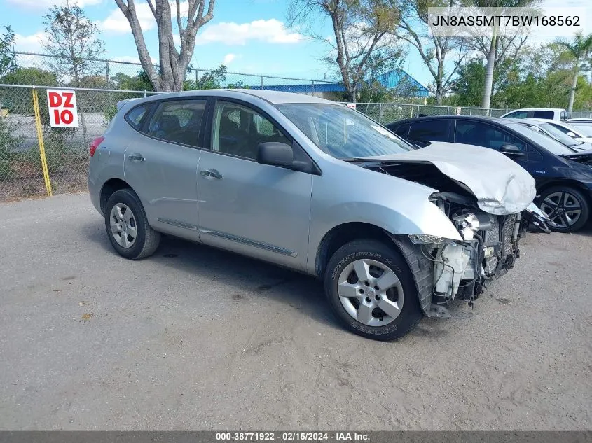 2011 Nissan Rogue S VIN: JN8AS5MT7BW168562 Lot: 38771922