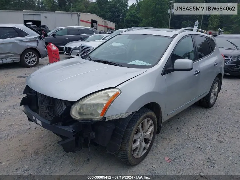 2011 Nissan Rogue Sv VIN: JN8AS5MV1BW684062 Lot: 39905452