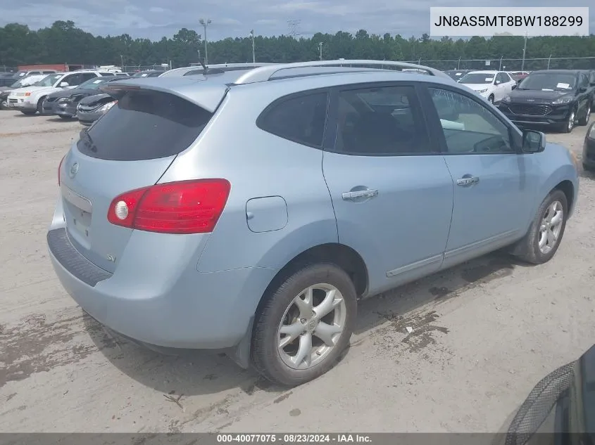 JN8AS5MT8BW188299 2011 Nissan Rogue Sv