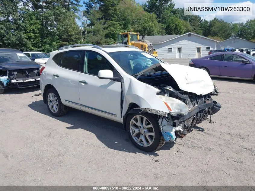 2011 Nissan Rogue Sv VIN: JN8AS5MV1BW263300 Lot: 40097510