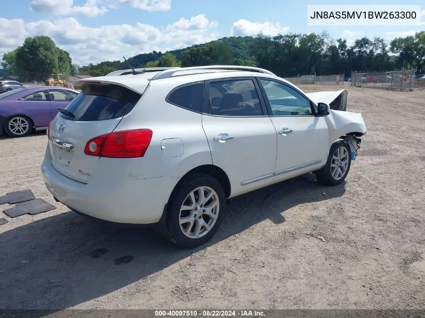 2011 Nissan Rogue Sv VIN: JN8AS5MV1BW263300 Lot: 40097510