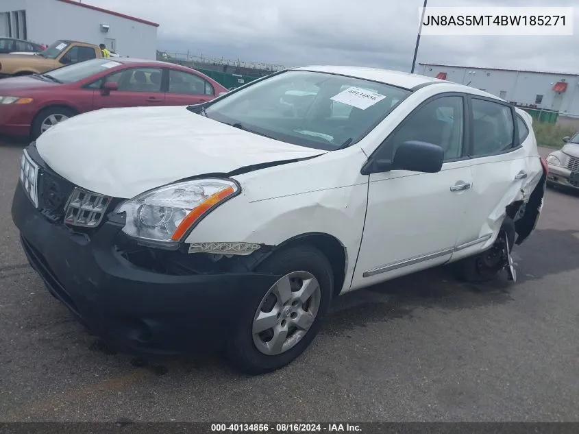 2011 Nissan Rogue S VIN: JN8AS5MT4BW185271 Lot: 40134856