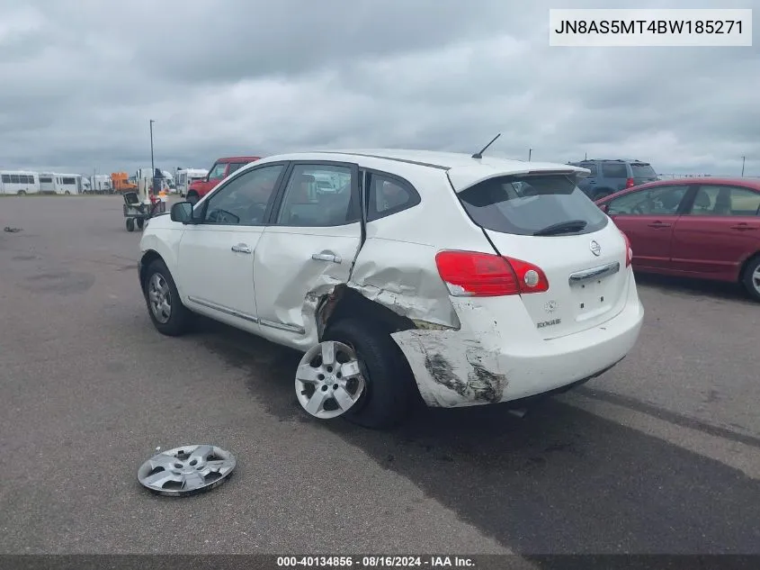 2011 Nissan Rogue S VIN: JN8AS5MT4BW185271 Lot: 40134856