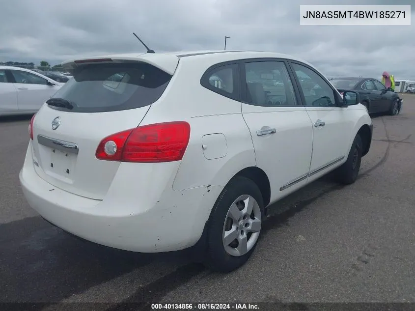 2011 Nissan Rogue S VIN: JN8AS5MT4BW185271 Lot: 40134856