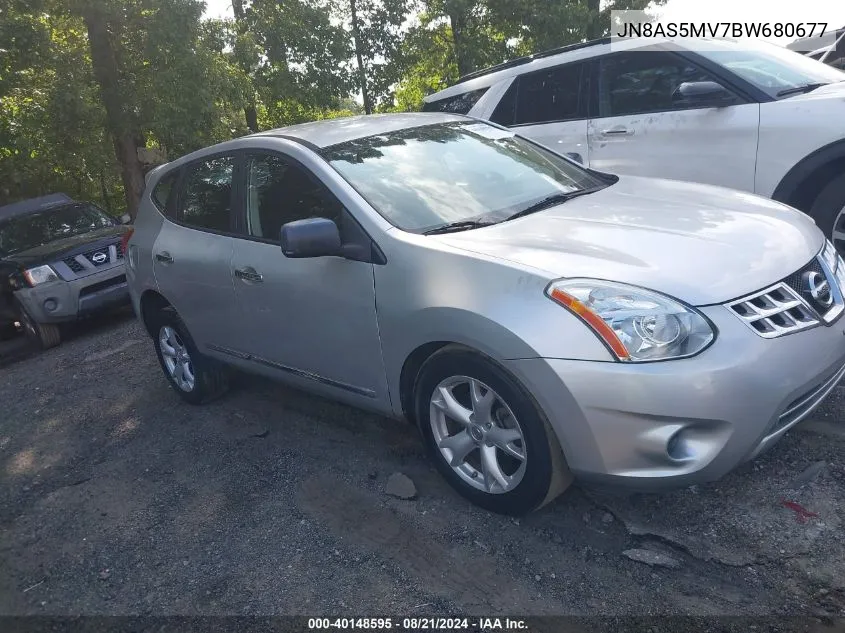 2011 Nissan Rogue S VIN: JN8AS5MV7BW680677 Lot: 40148595