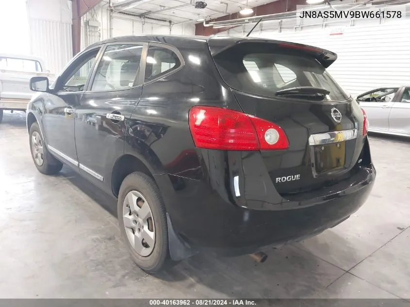 JN8AS5MV9BW661578 2011 Nissan Rogue S