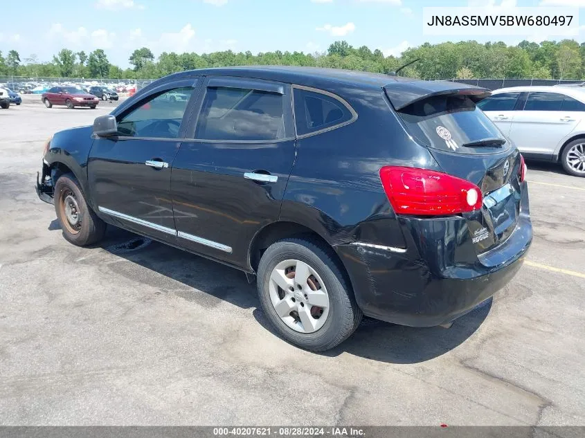 2011 Nissan Rogue S VIN: JN8AS5MV5BW680497 Lot: 40207621