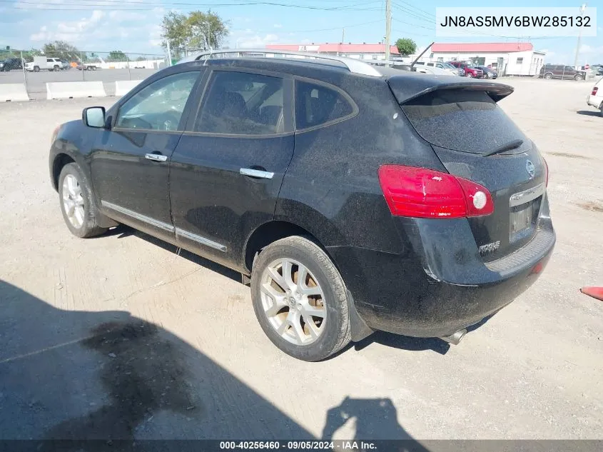 2011 Nissan Rogue S/Sv/Krom VIN: JN8AS5MV6BW285132 Lot: 40256460