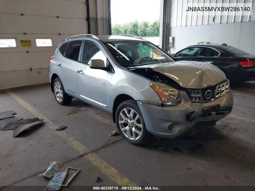 2011 Nissan Rogue Sv VIN: JN8AS5MVXBW286140 Lot: 40339710