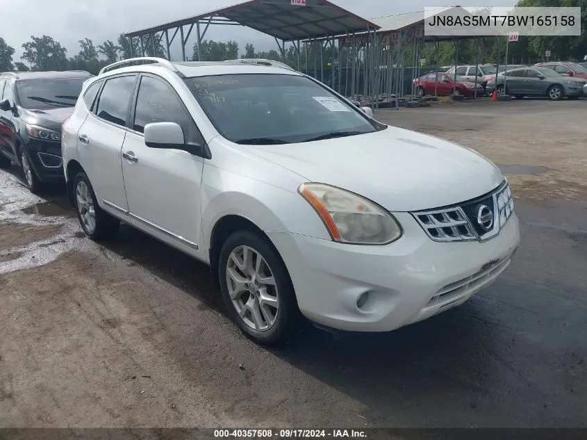 2011 Nissan Rogue Sv VIN: JN8AS5MT7BW165158 Lot: 40357508