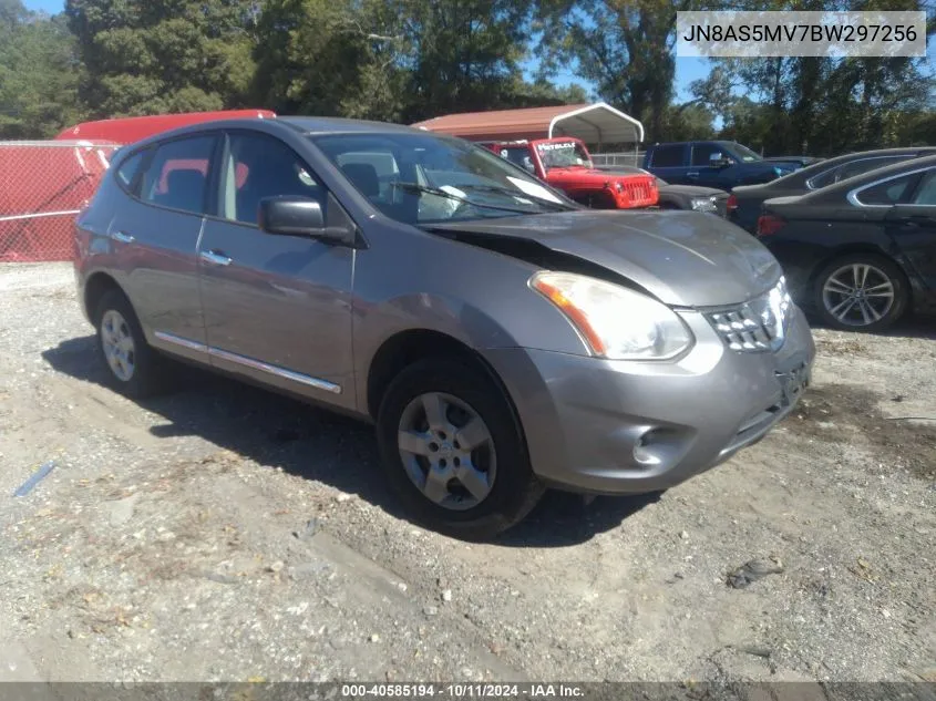 2011 Nissan Rogue S VIN: JN8AS5MV7BW297256 Lot: 40585194