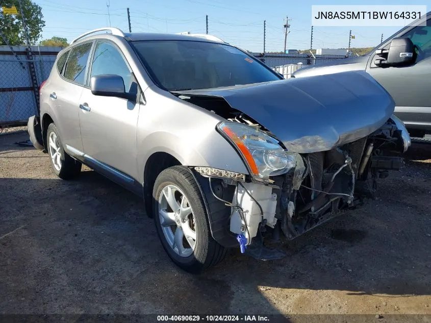 2011 Nissan Rogue Sv VIN: JN8AS5MT1BW164331 Lot: 40690629