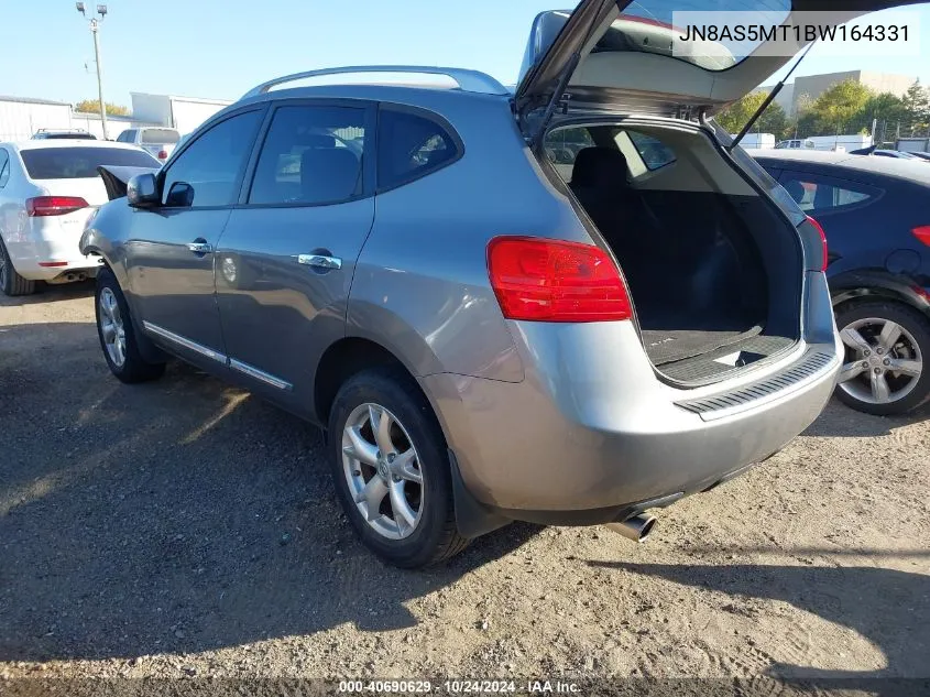 2011 Nissan Rogue Sv VIN: JN8AS5MT1BW164331 Lot: 40690629