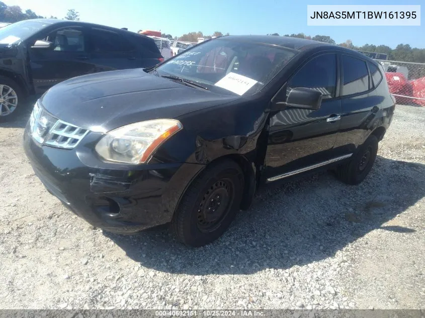 2011 Nissan Rogue S VIN: JN8AS5MT1BW161395 Lot: 40692151