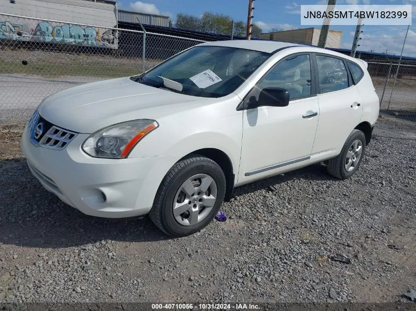 2011 Nissan Rogue S VIN: JN8AS5MT4BW182399 Lot: 40710056