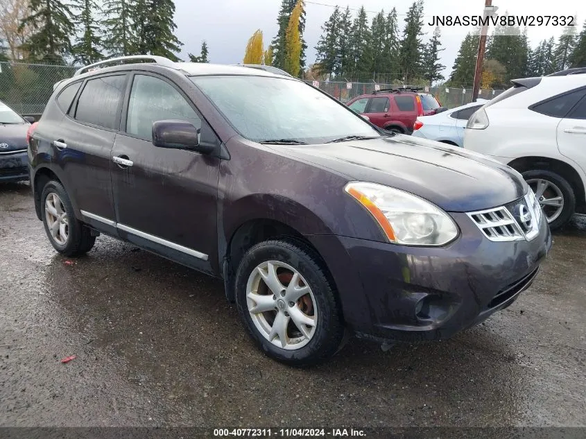 2011 Nissan Rogue Sv VIN: JN8AS5MV8BW297332 Lot: 40772311