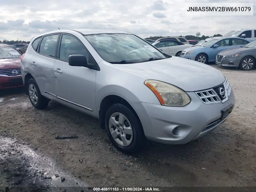 2011 Nissan Rogue S VIN: JN8AS5MV2BW661079 Lot: 40811153