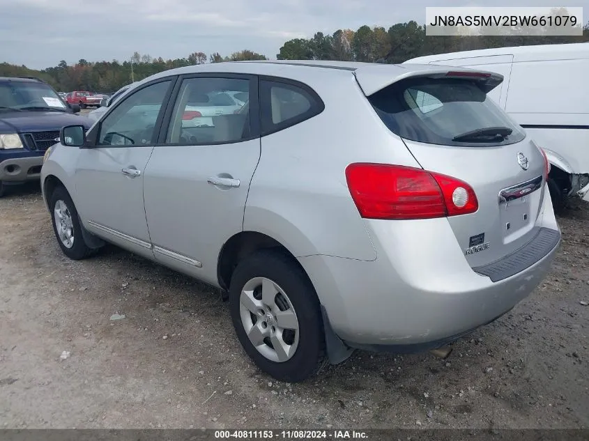 2011 Nissan Rogue S VIN: JN8AS5MV2BW661079 Lot: 40811153