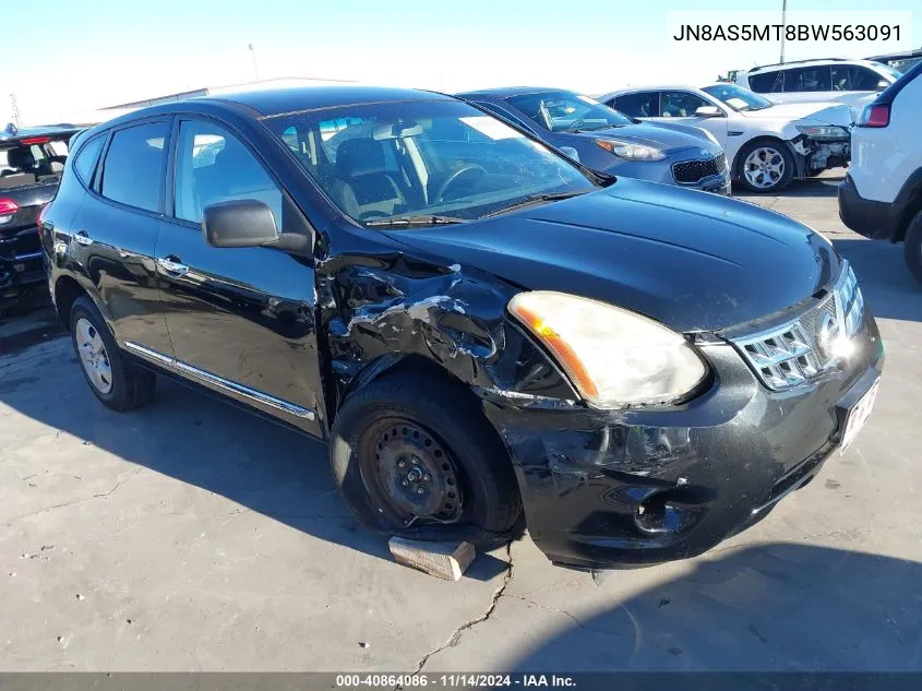 JN8AS5MT8BW563091 2011 Nissan Rogue S