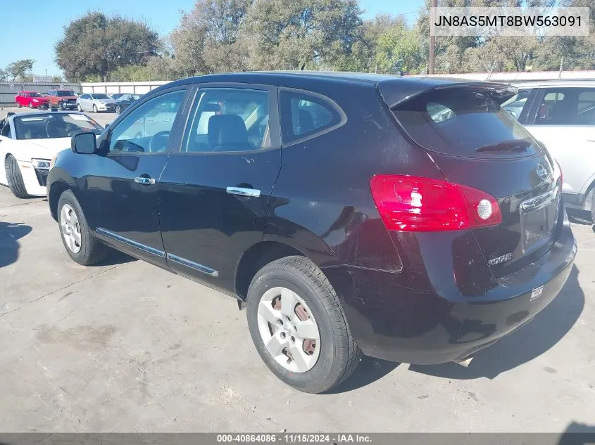 JN8AS5MT8BW563091 2011 Nissan Rogue S