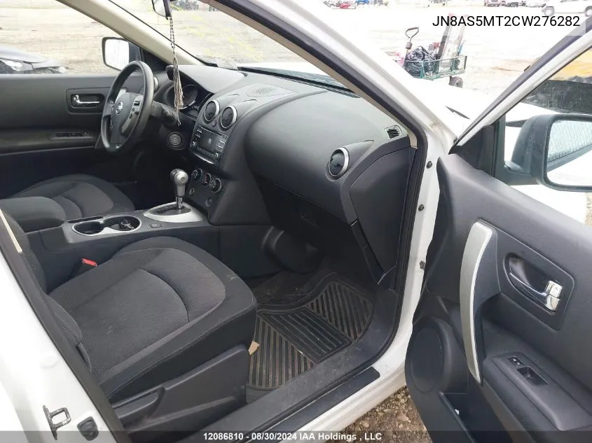 JN8AS5MT2CW276282 2012 Nissan Rogue S/Sv