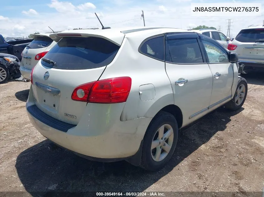 2012 Nissan Rogue S VIN: JN8AS5MT9CW276375 Lot: 39549164