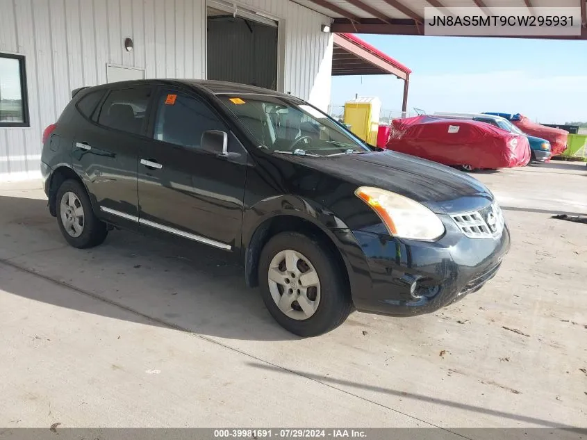 2012 Nissan Rogue S VIN: JN8AS5MT9CW295931 Lot: 39981691