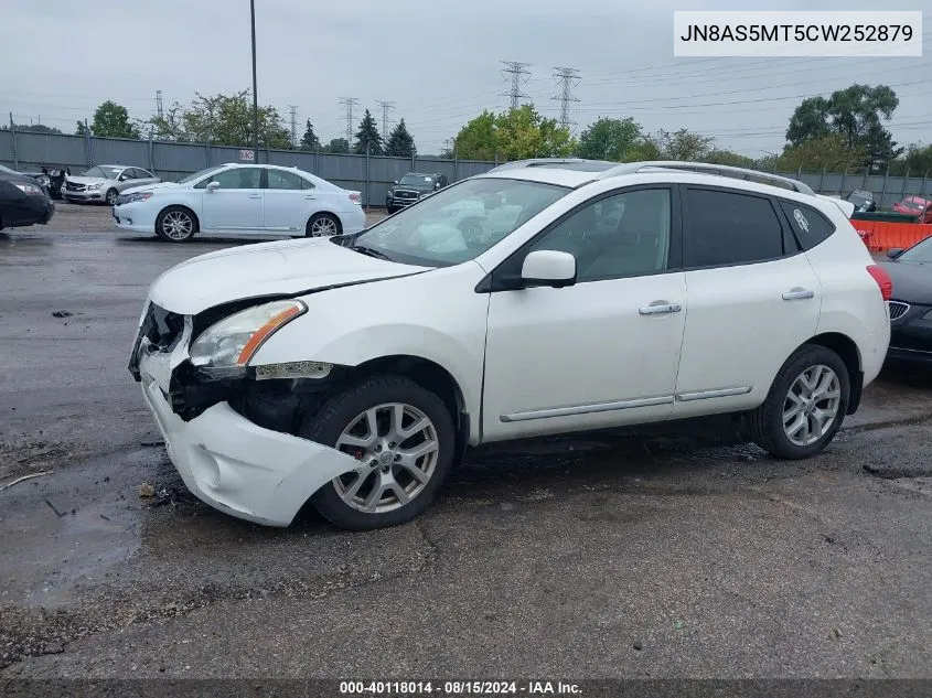 2012 Nissan Rogue Sv W/Sl Pkg VIN: JN8AS5MT5CW252879 Lot: 40118014