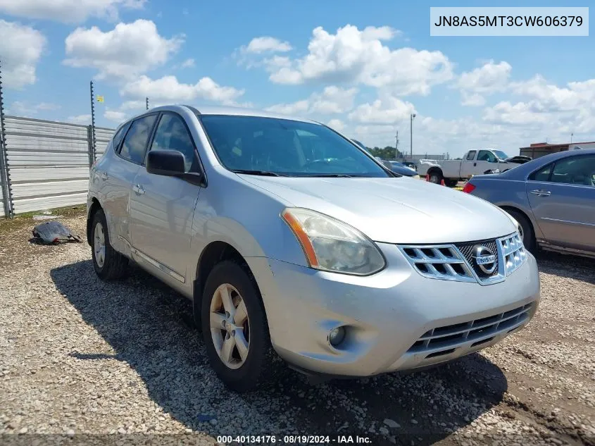 2012 Nissan Rogue S VIN: JN8AS5MT3CW606379 Lot: 40134176