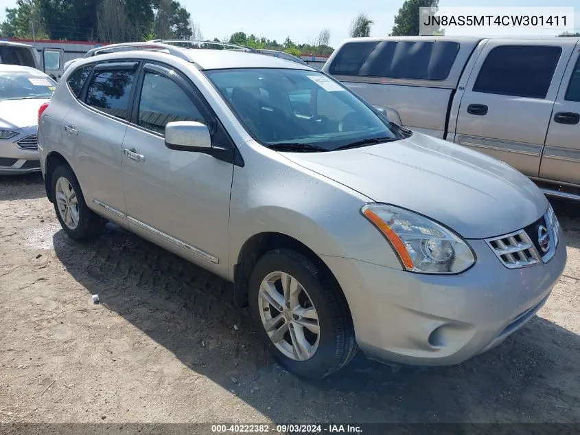 2012 Nissan Rogue Sv VIN: JN8AS5MT4CW301411 Lot: 40222382