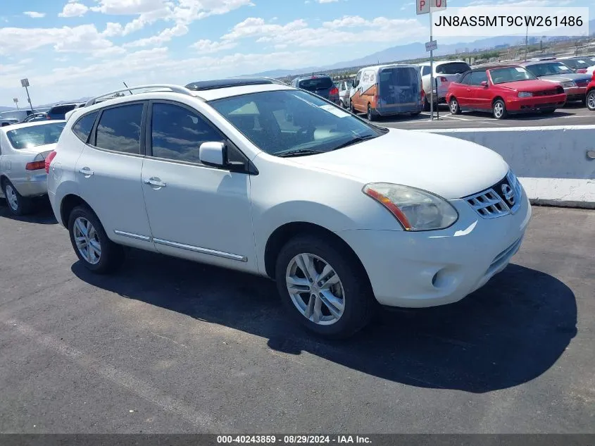 2012 Nissan Rogue Sv VIN: JN8AS5MT9CW261486 Lot: 40243859