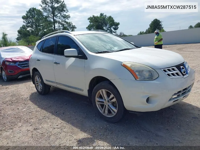 2012 Nissan Rogue Sv VIN: JN8AS5MTXCW287515 Lot: 40253689