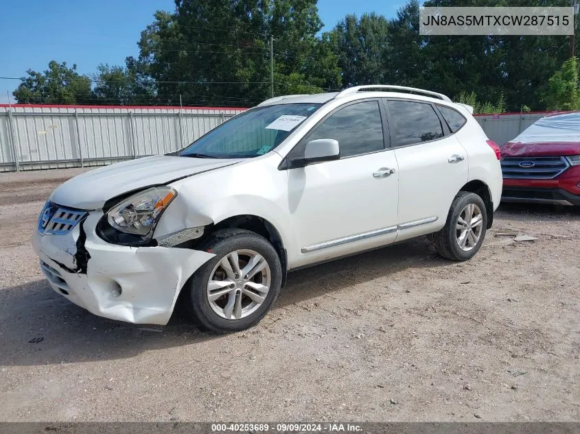 2012 Nissan Rogue Sv VIN: JN8AS5MTXCW287515 Lot: 40253689