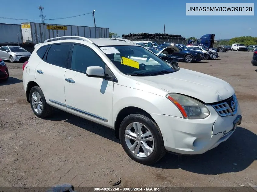 2012 Nissan Rogue Sv VIN: JN8AS5MV8CW398128 Lot: 40282268