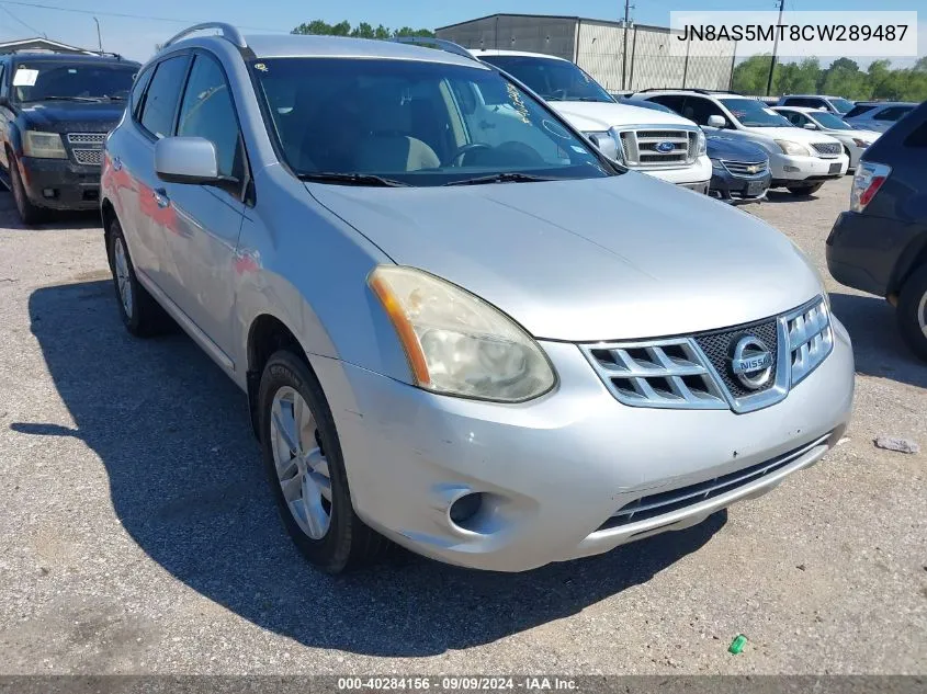 2012 Nissan Rogue Sv VIN: JN8AS5MT8CW289487 Lot: 40284156