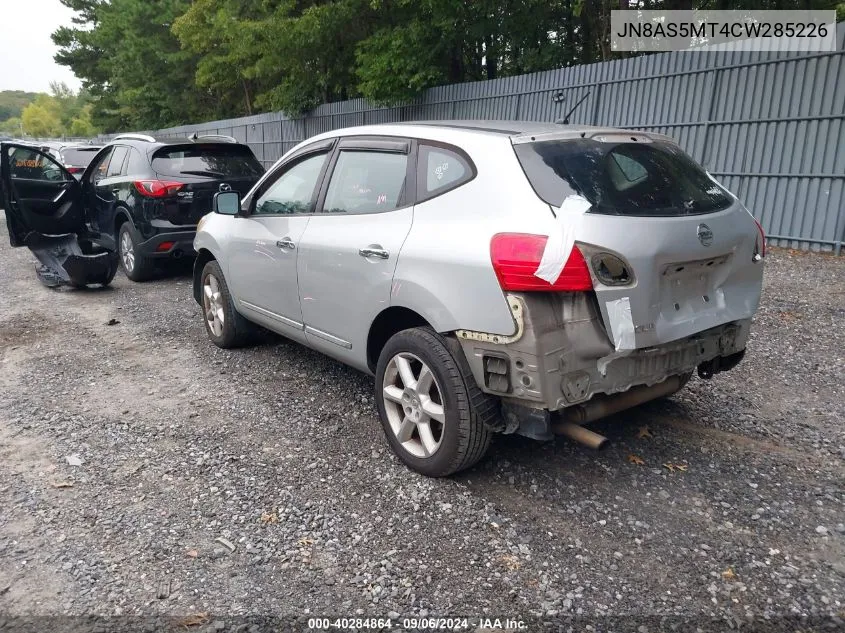 2012 Nissan Rogue S/Sv VIN: JN8AS5MT4CW285226 Lot: 40284864