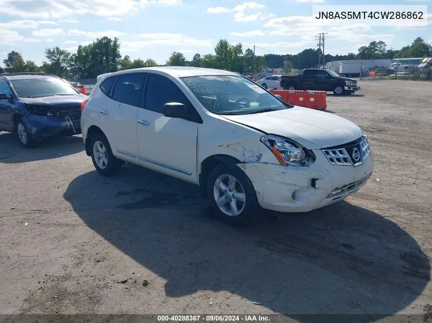 2012 Nissan Rogue S VIN: JN8AS5MT4CW286862 Lot: 40288367