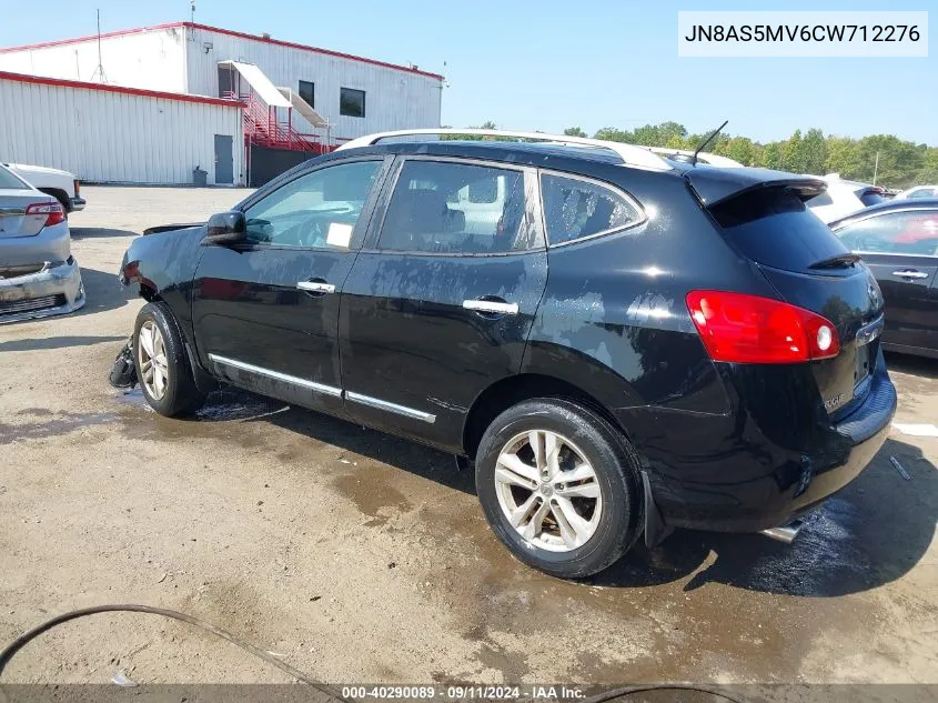 2012 Nissan Rogue Sv VIN: JN8AS5MV6CW712276 Lot: 40290089